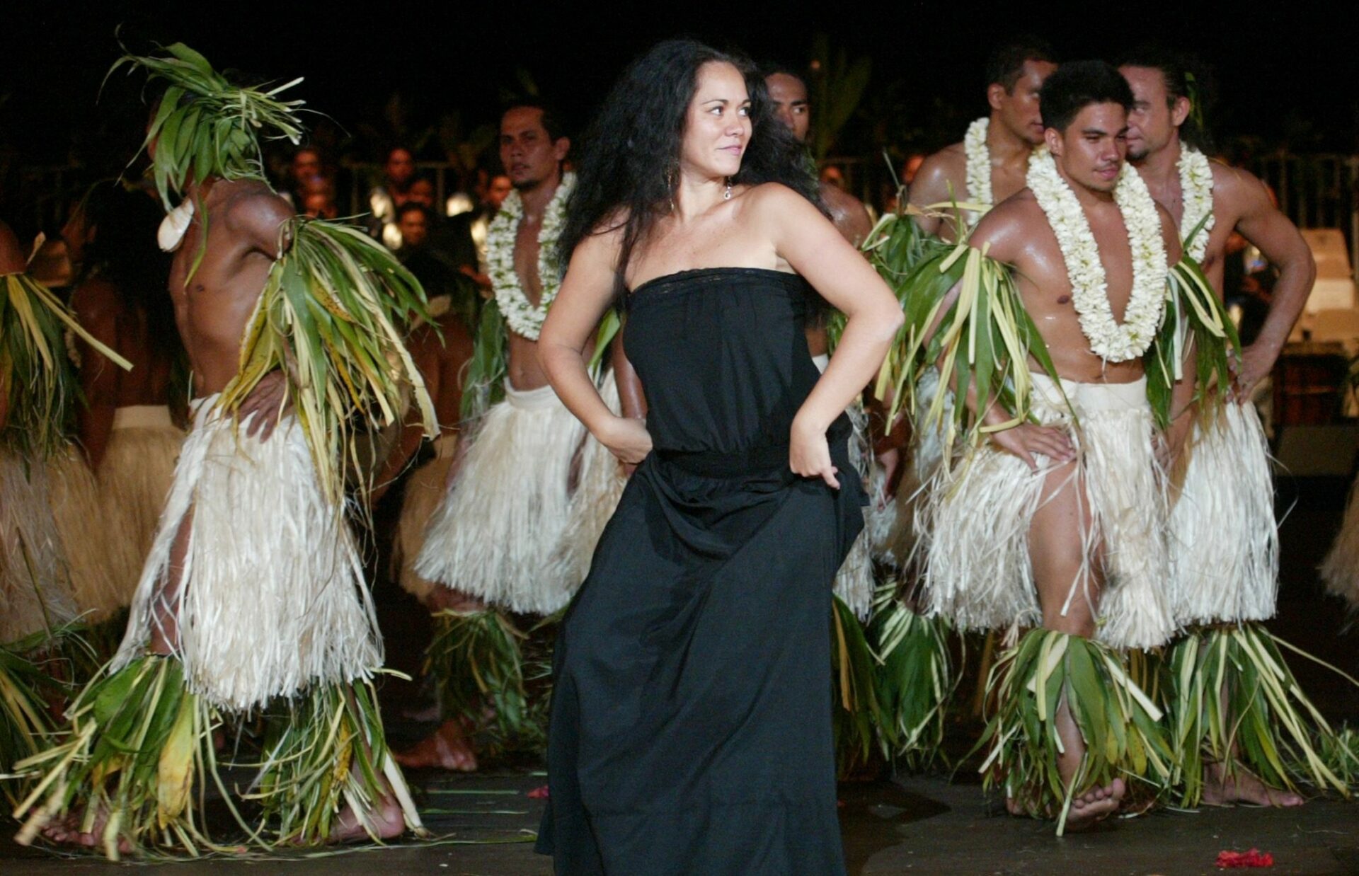 Tiare Trompette, leader de la troupe Hei Tahiti